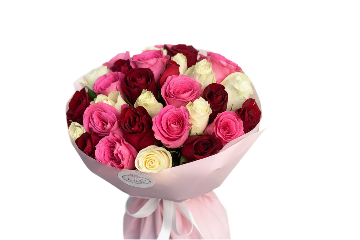 30 Mix Roses Bouquet