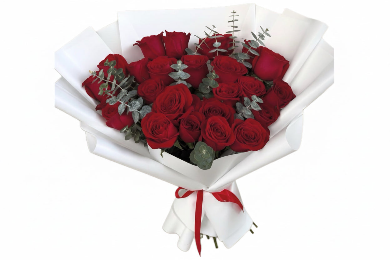 Elegant Red Rose Bouquet