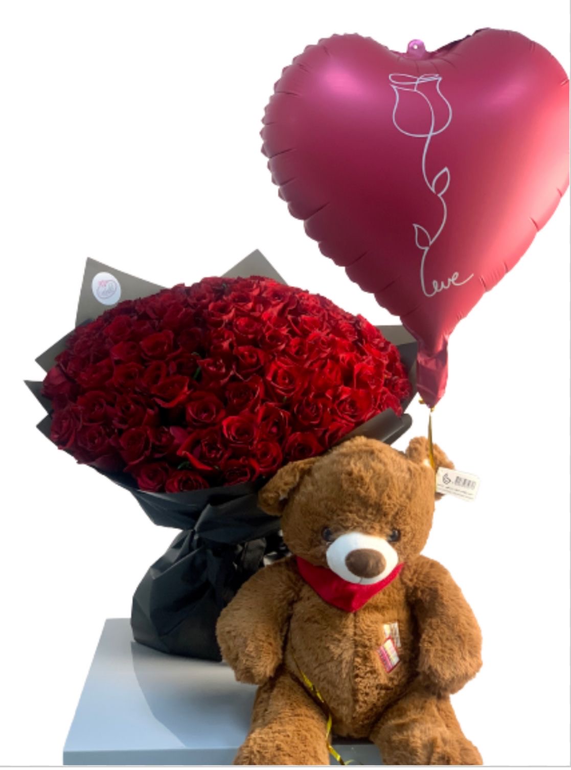 100 Roses Big Love Combo 2