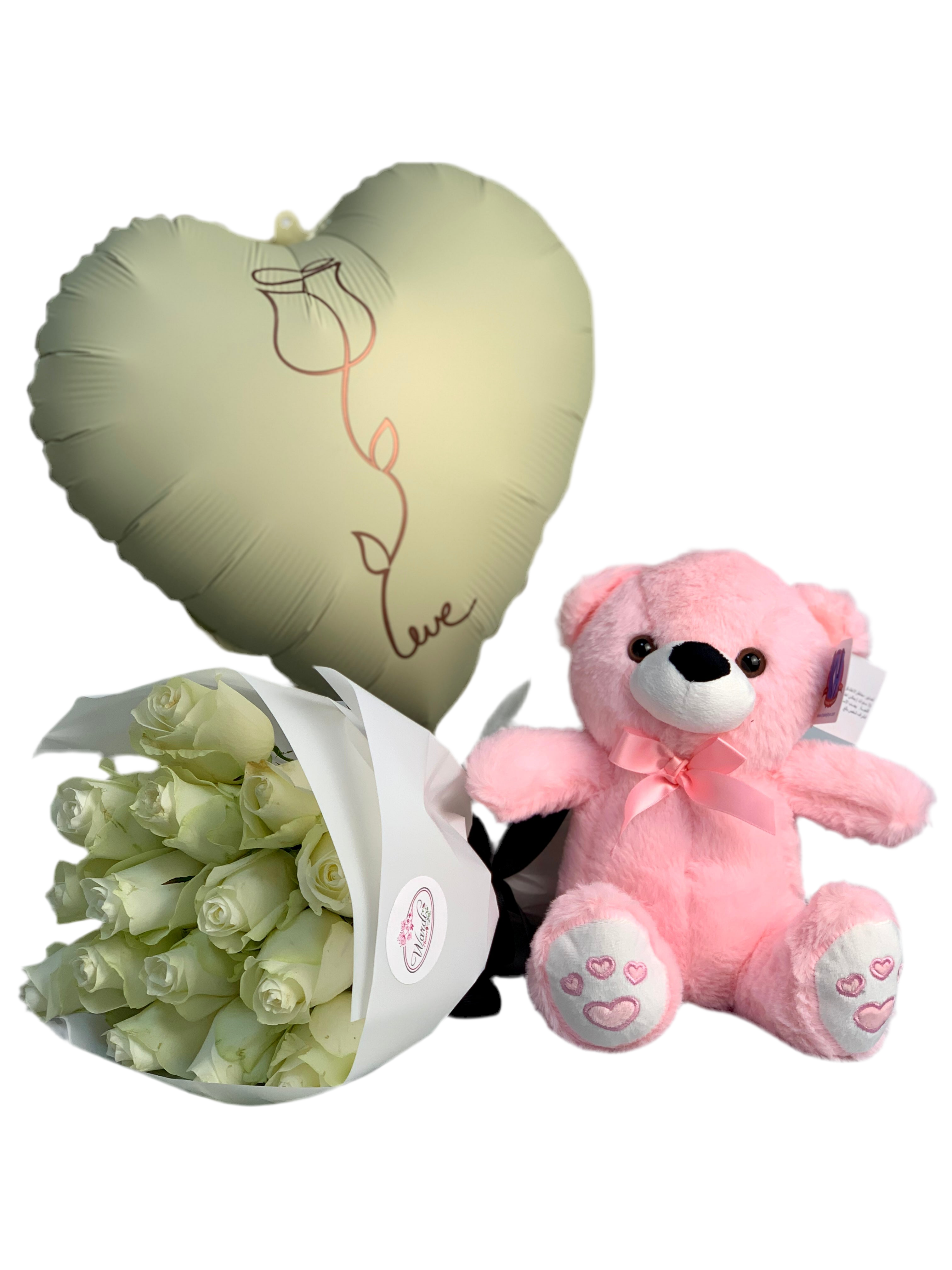 15 White Rose Combo 1
