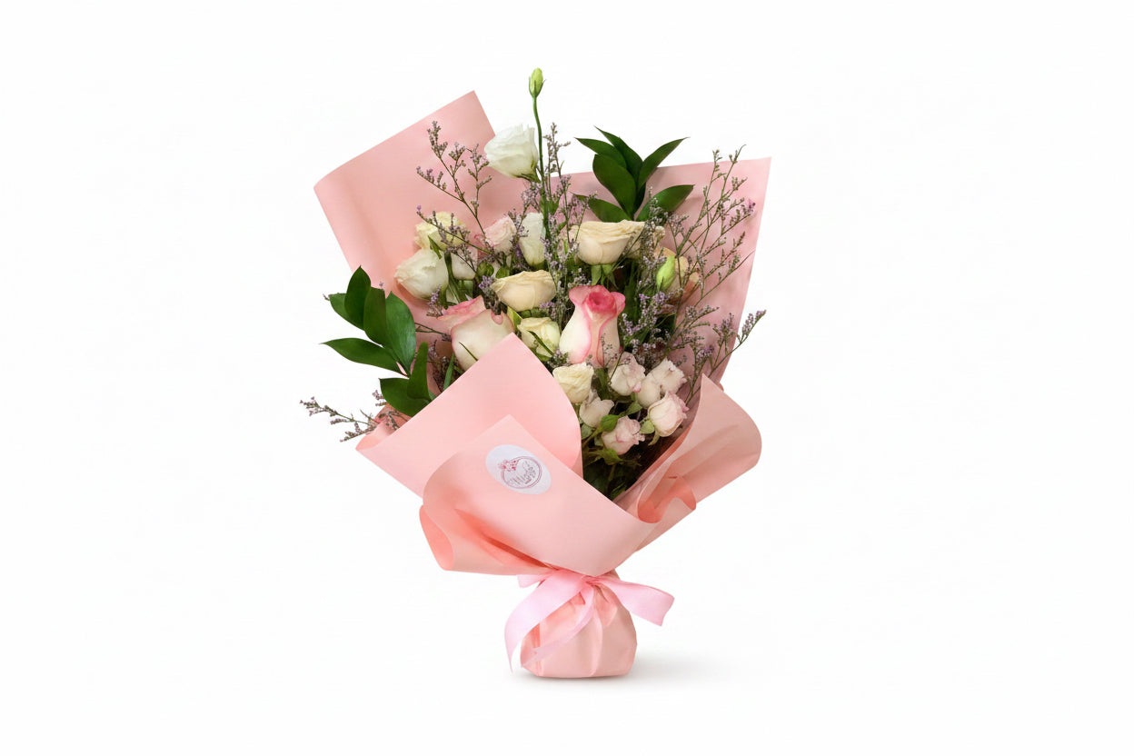 Pink & Peach Roses