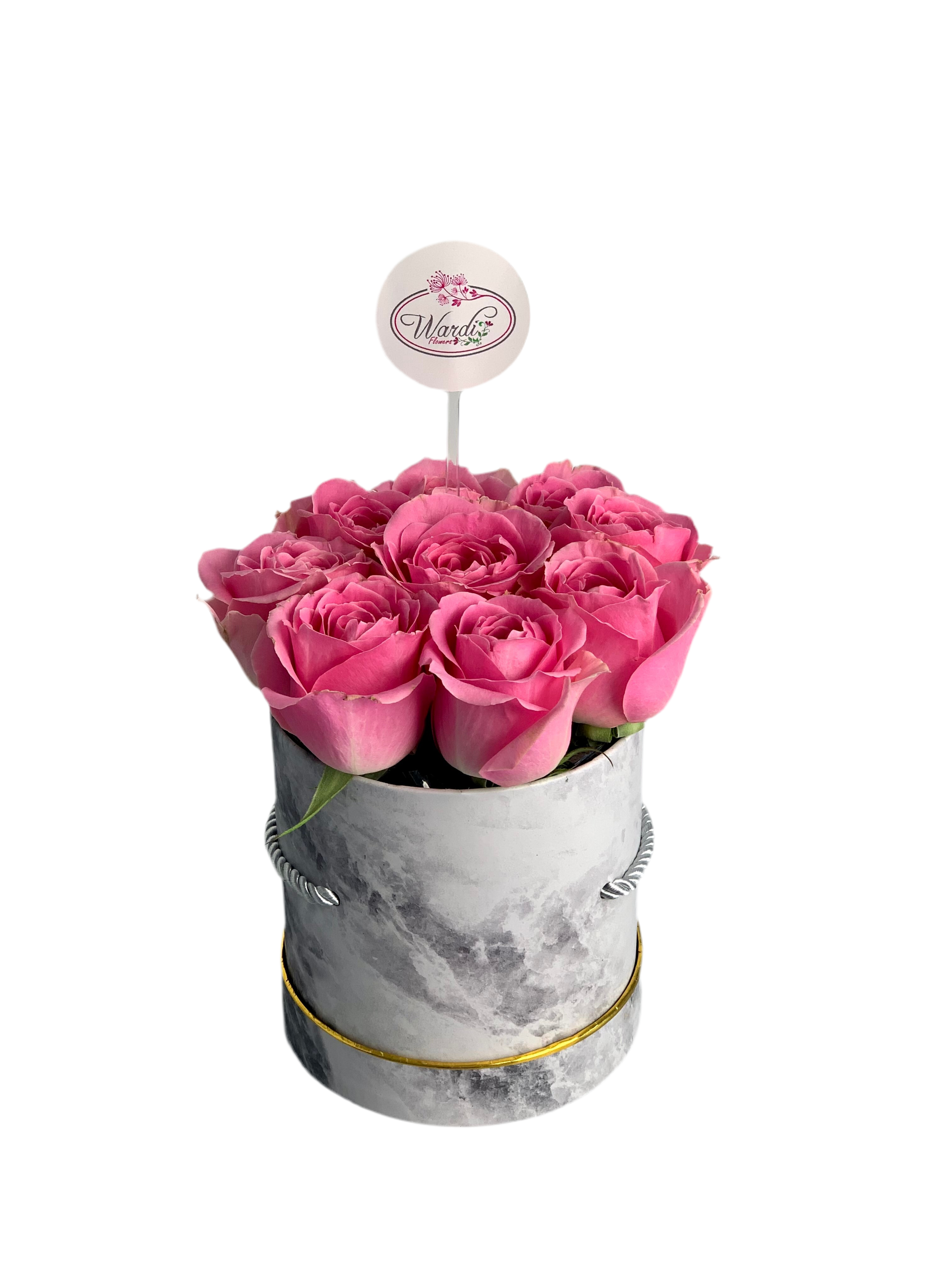Pink Marble Box