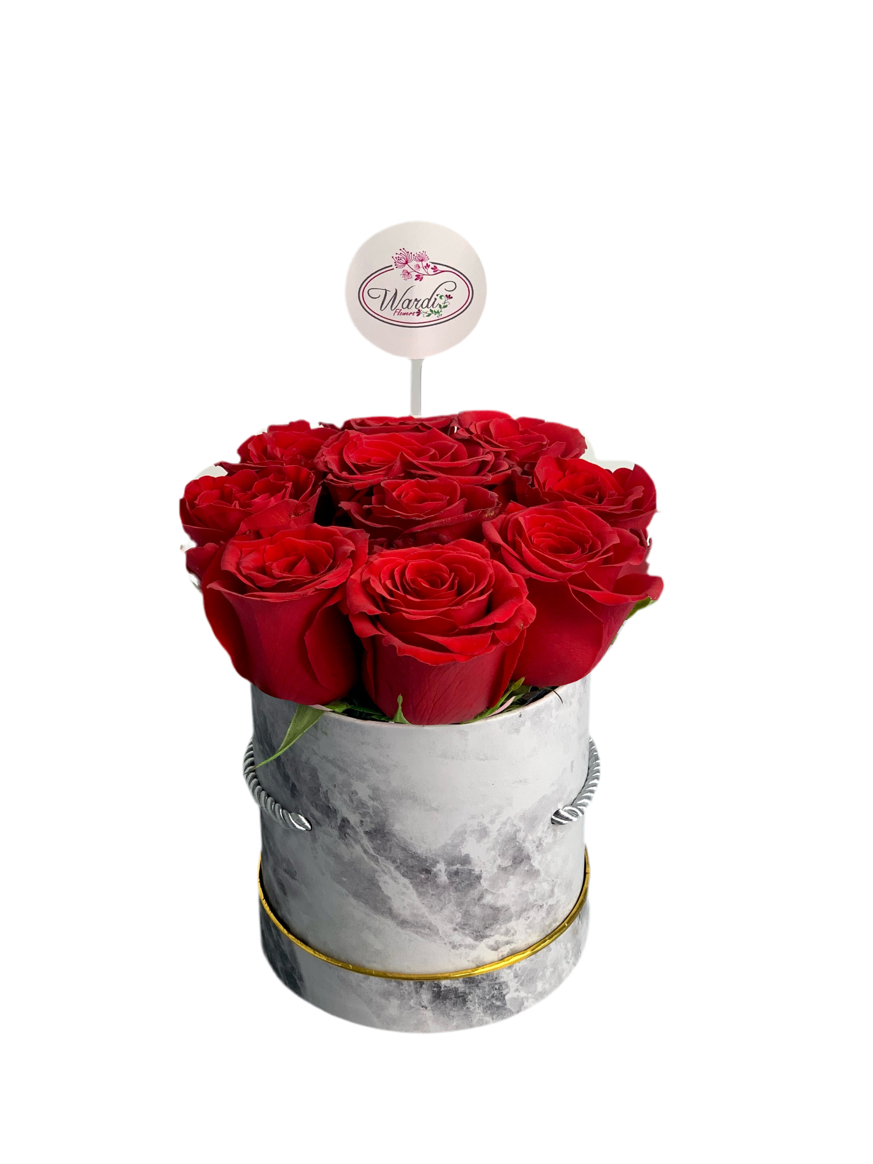 Red Marble Box